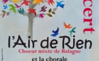 Concert : Les chorales "L'Air de Rien" & "Au Gré du Vent" - Auditorium de Pigna 
