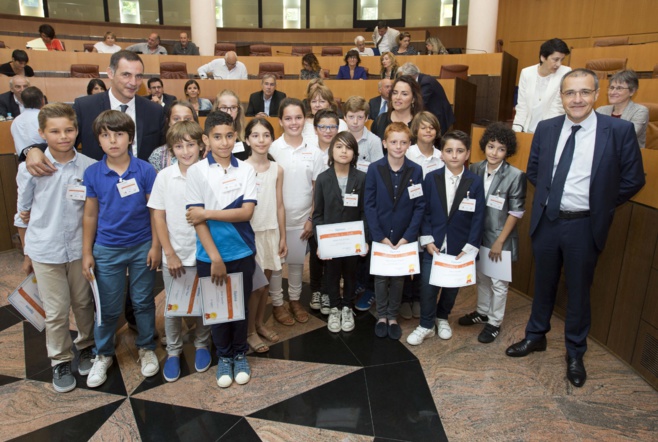 Visite de l'école Modeste Venturi