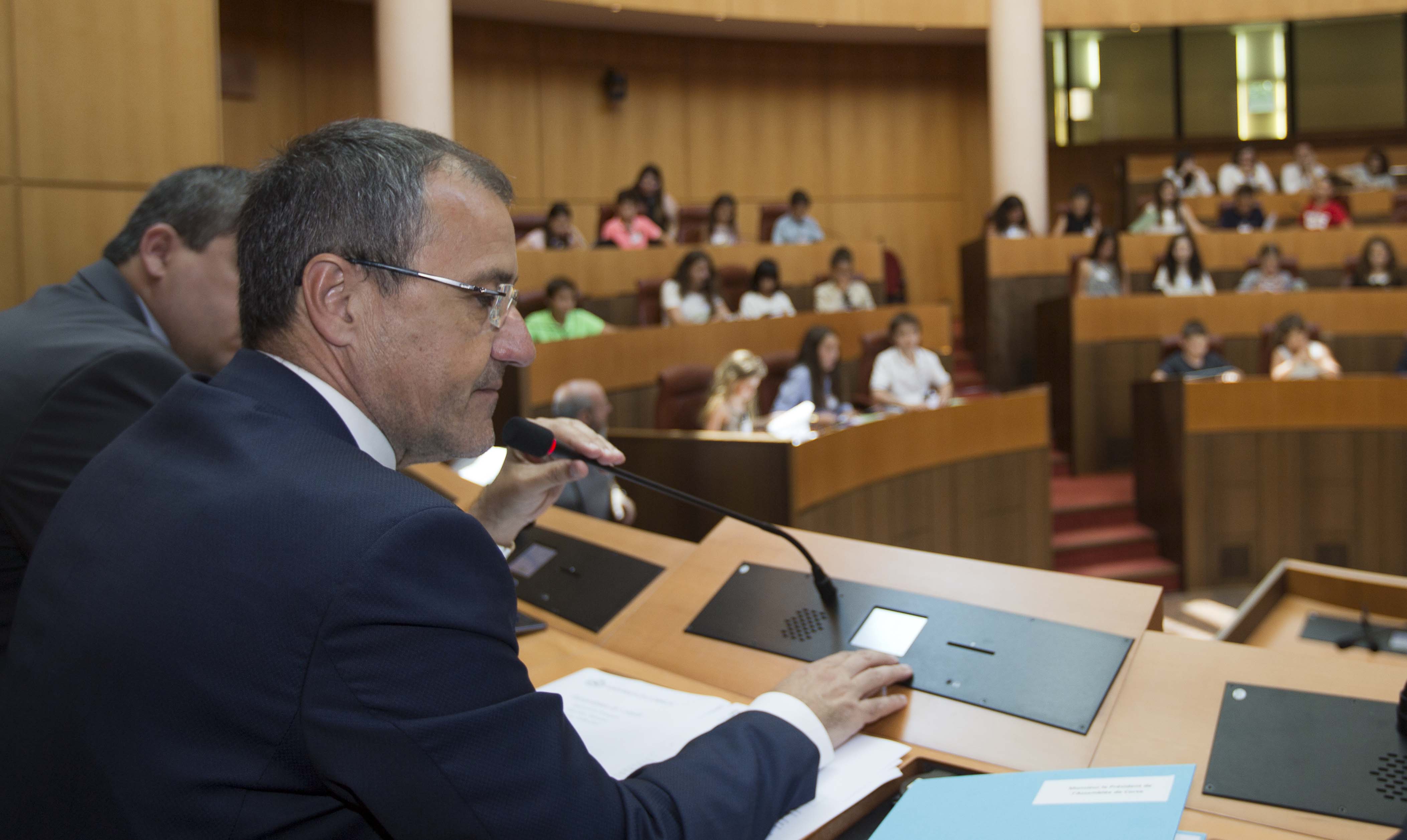 Le discours d'ouverture du Président de l'Assemblée de Corse