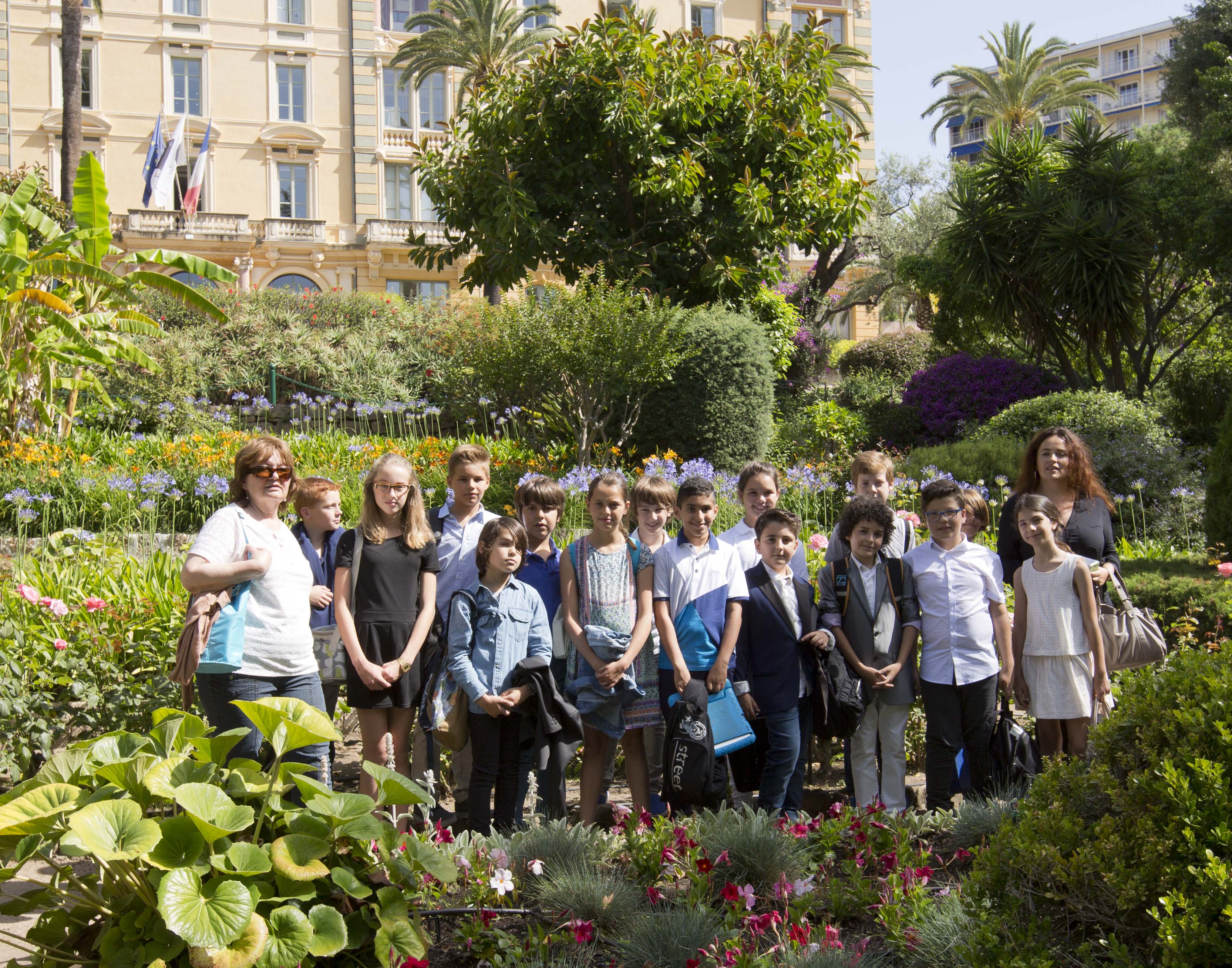 Visite de l'école Modeste Venturi