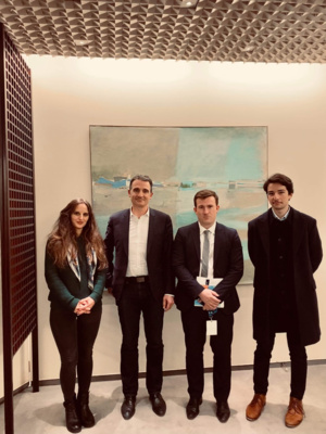 Anne-Laure Marietti, Lisandru Carrolaggi et Sacha Bastelica ont été reçus par Eric Piolle, le Maire de Grenoble Anne-Laure Marietti, Lisandru Carrolaggi et Sacha Bastelica ont été reçus par Eric Piolle, le Maire de Grenoble