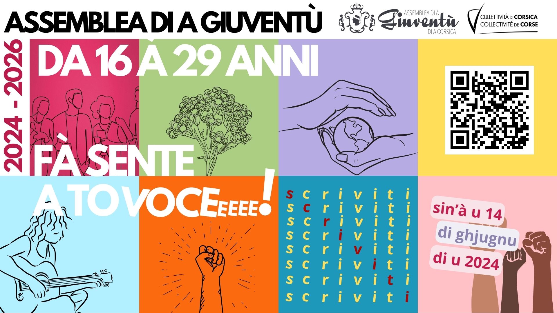 Rejoignez l’Assemblea di a Giuventù !