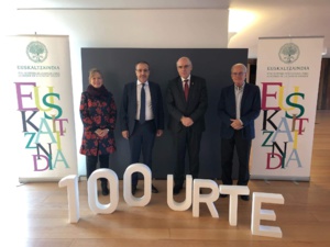Jean-Guy Talamoni invité au centenaire de l'Académie de la langue basque Jean-Guy Talamoni invité au centenaire de l'Académie de la langue basque