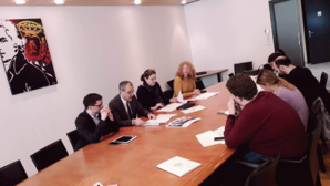 Conférence de presse de présentation de la motion le 11 février 2020