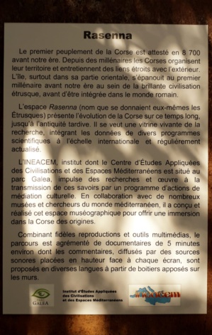 Rasenna : un espace dédié à la civilisation étrusque Rasenna : un espace dédié à la civilisation étrusque