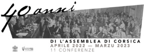 40 anni di l'Assemblea di Corsica : Cycle de conférences inédit d'avril 2022 à mars 2023