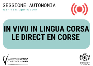 Seguitate a sessione autonomia di i 4 è 5 di lugliu in lingua Corsa 