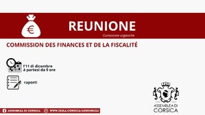 Commission des Finances et de la Fiscalité Commission des Finances et de la Fiscalité