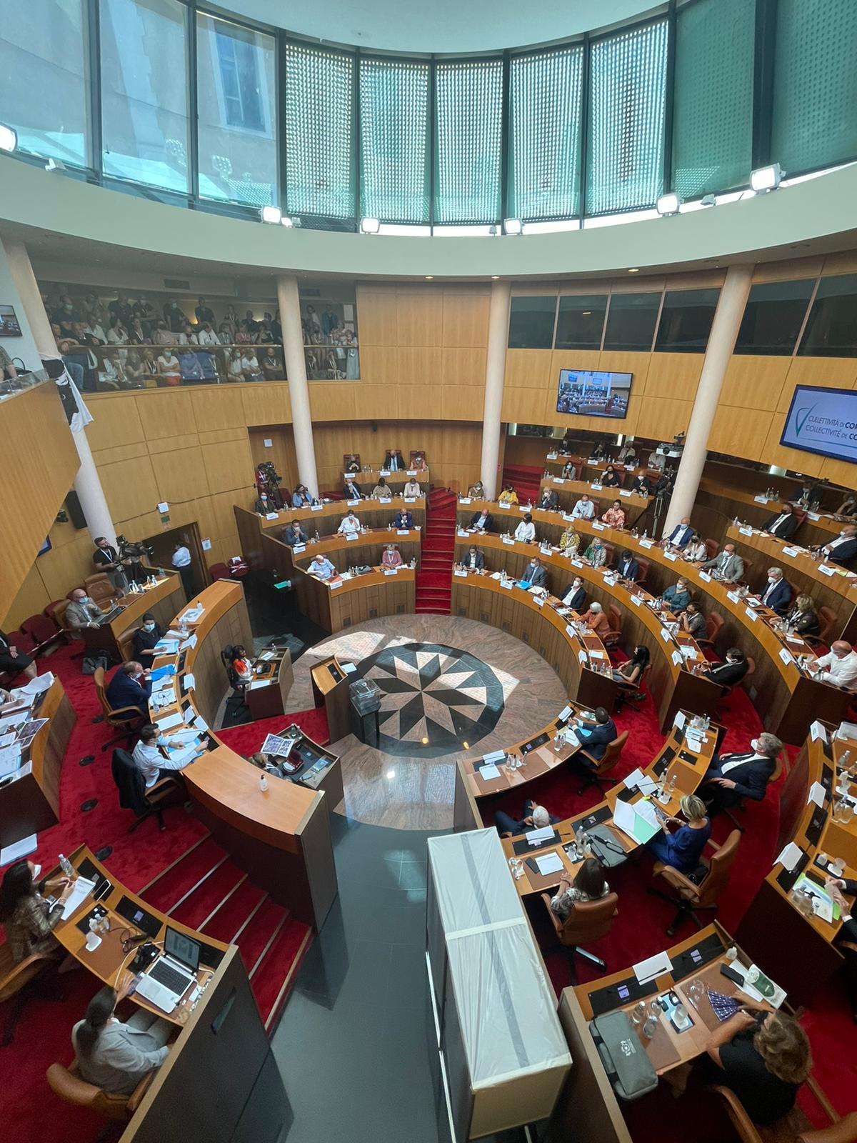Rôle de la Présidente de l'Assemblée de Corse