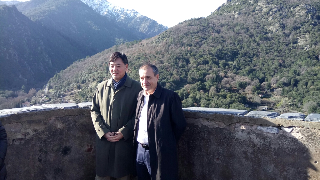 Le Président de l'Assemblée de Corse a reçu l'Ambassadeur de Chine