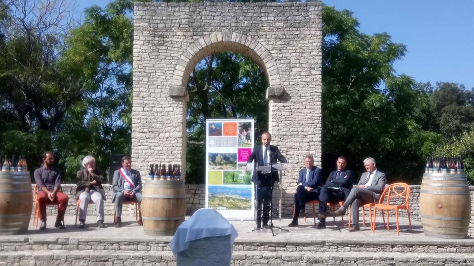 Remise du label Grand site de France Conca d’oru, vignoble de Patrimoniu, Saint-Florent