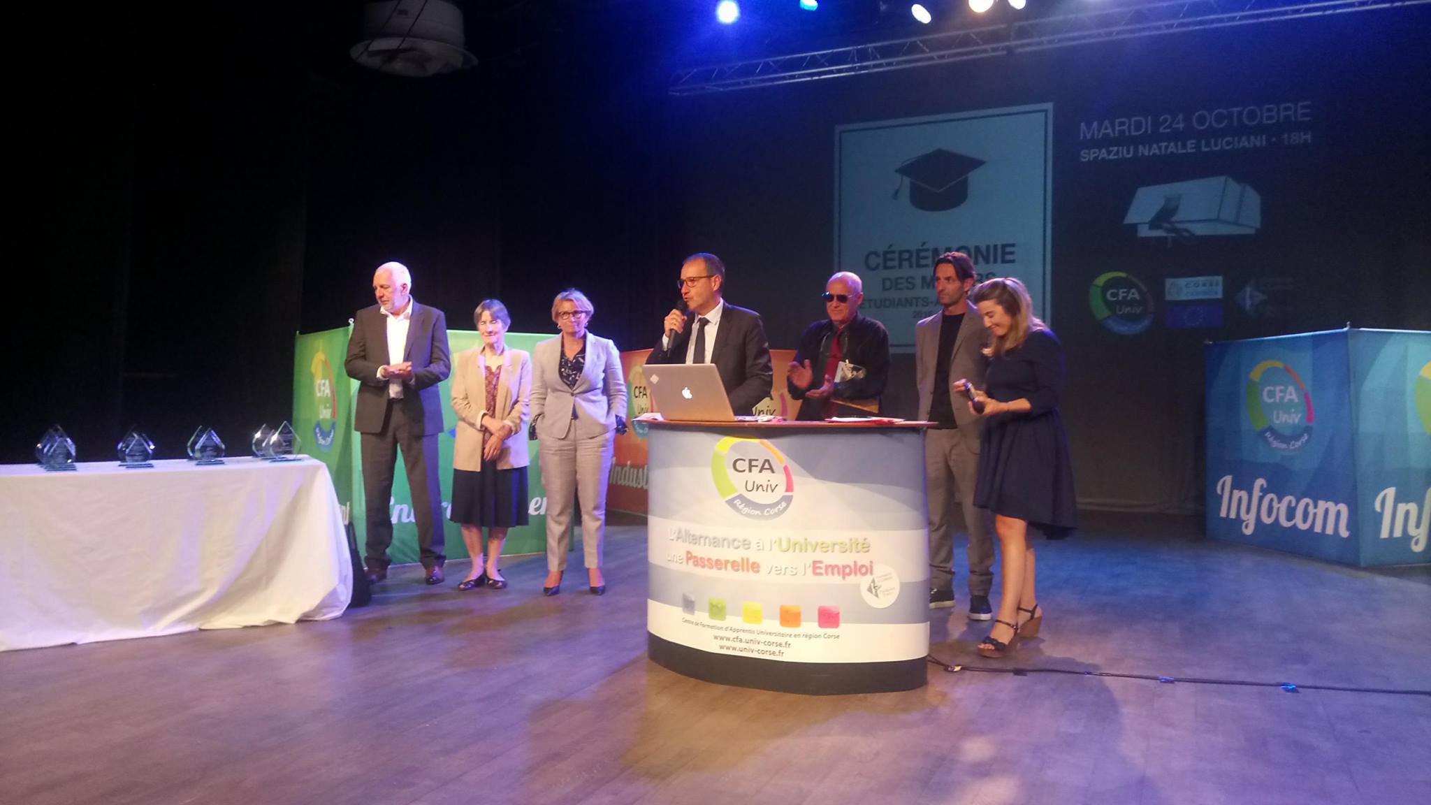 Cérémonie des majors de promotion du CFA univ