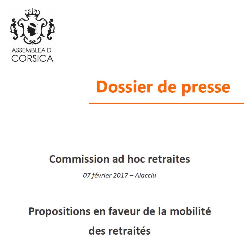 DP - Création d'une commission ad hoc retraites