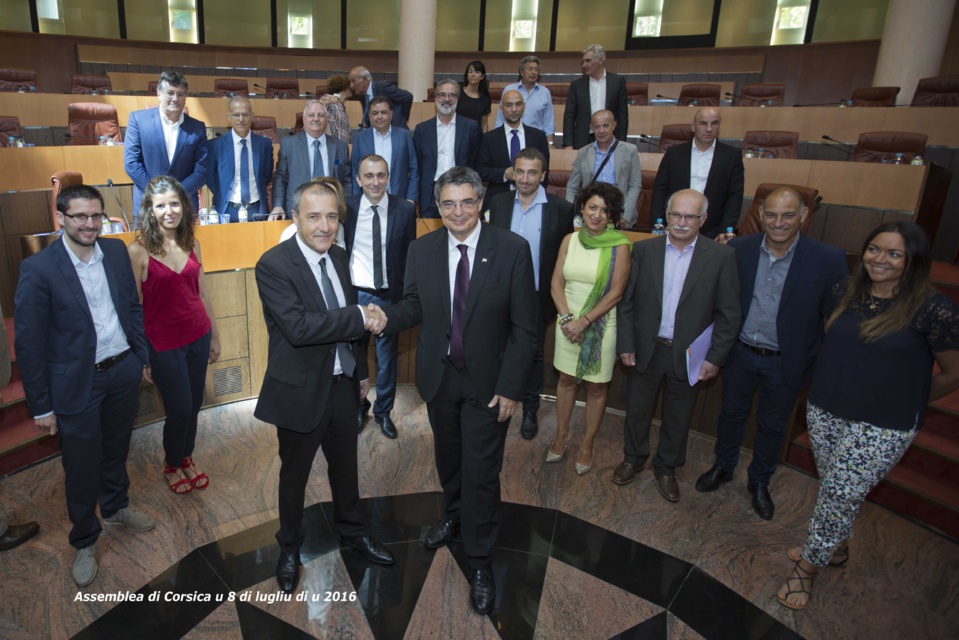 Installation du Conseil permanent corso-sarde ce matin à la CTC