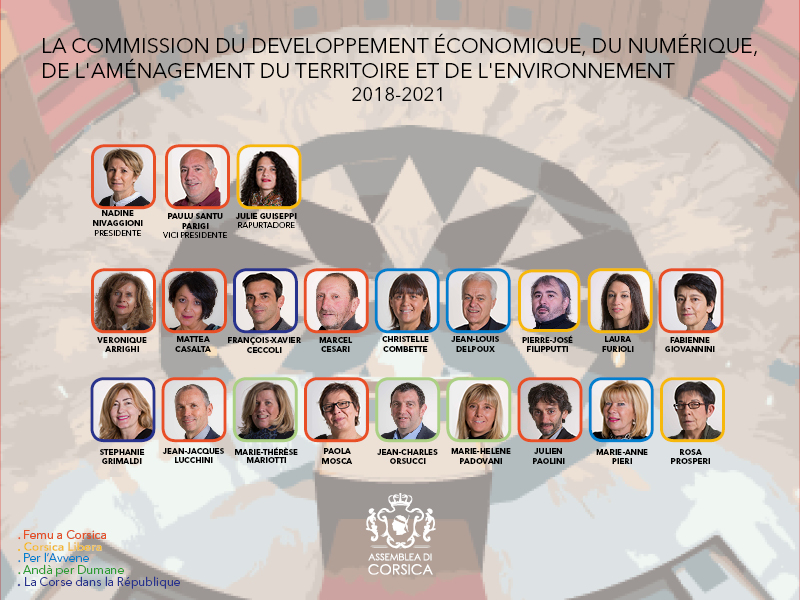 18 avril 2018 : Réunion de la Commission du développement économique, du numérique, de l’aménagement du territoire et de l’environnement