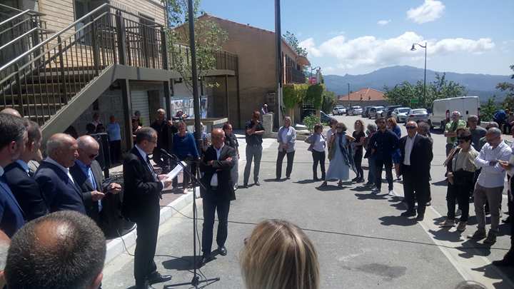 Serra di Scopamene : Inauguration des travaux de rénovation énergétique du bâtiment communal et d’installation d’une chaufferie bois