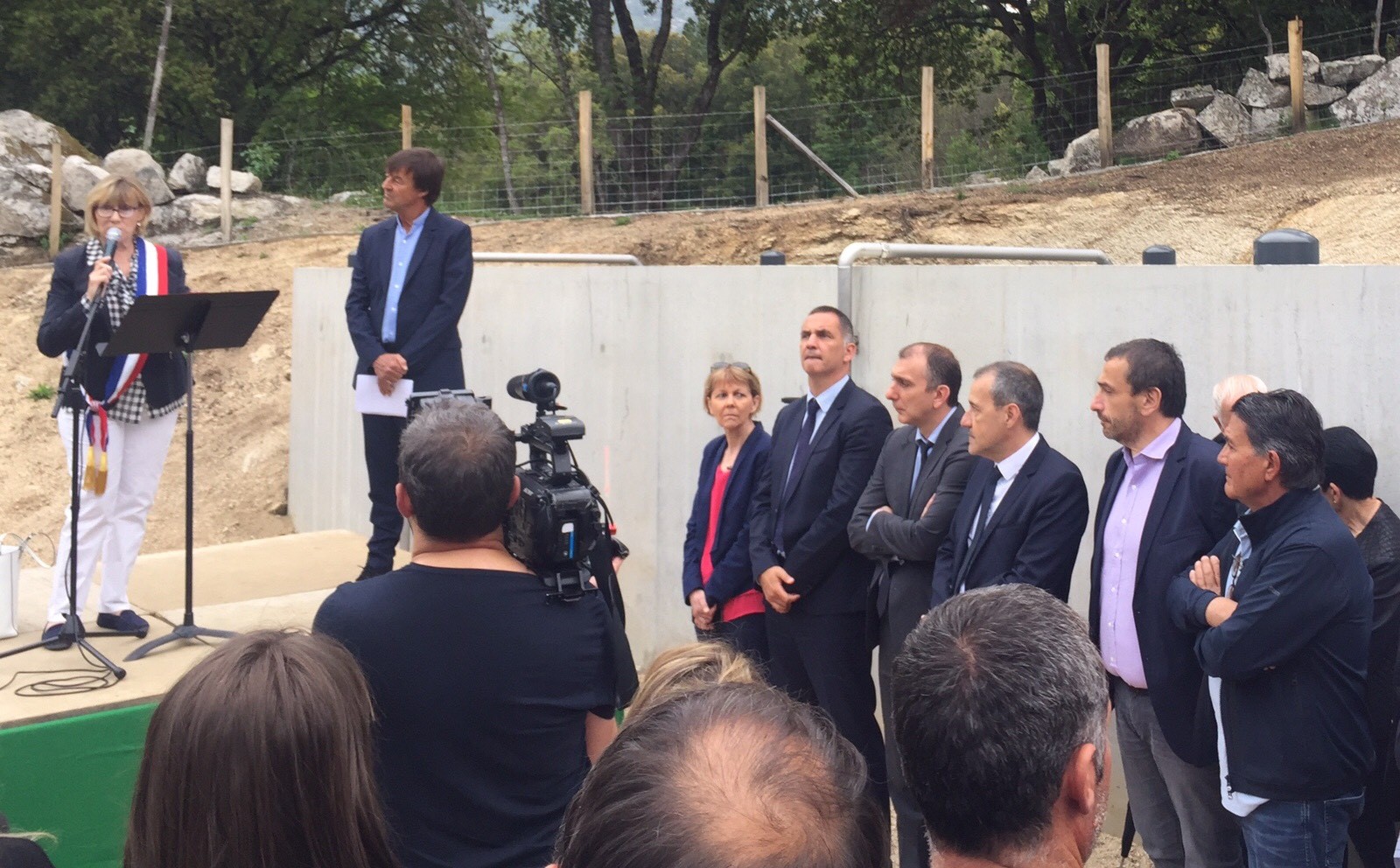 Quenza : inauguration de la station d'épuration