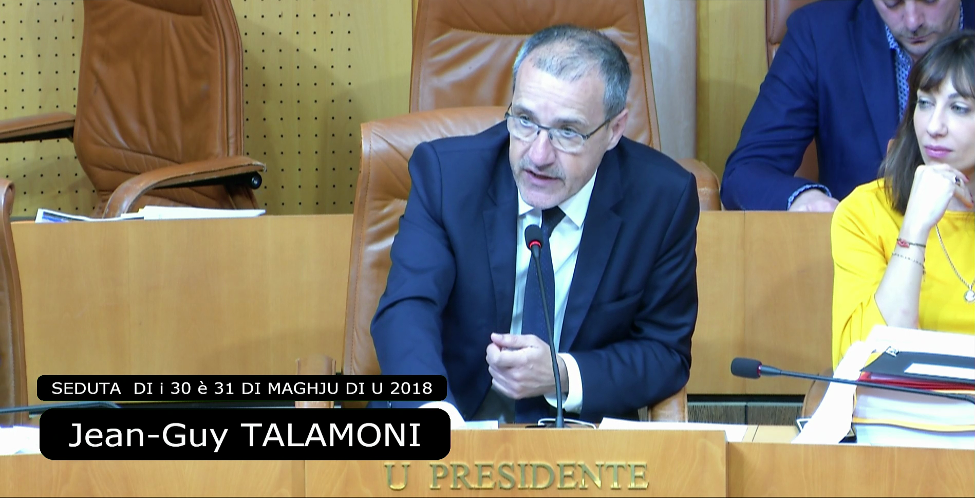 "Nè agressività, nè vittimizazione" - Discorsu di u Presidente di l'Assemblea
