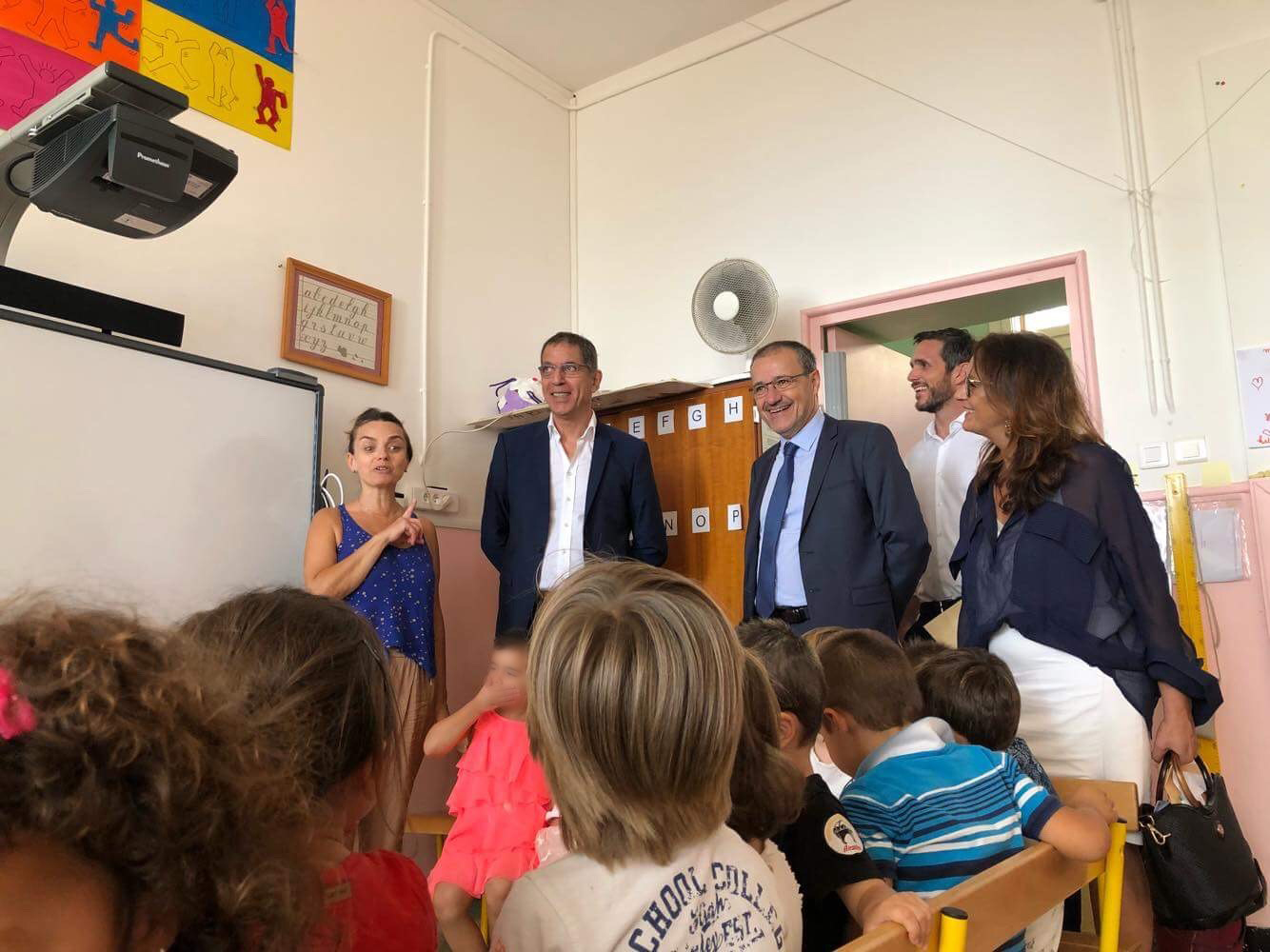Rentrée scolaire à Bastia pour le Président de l'Assemblée de Corse