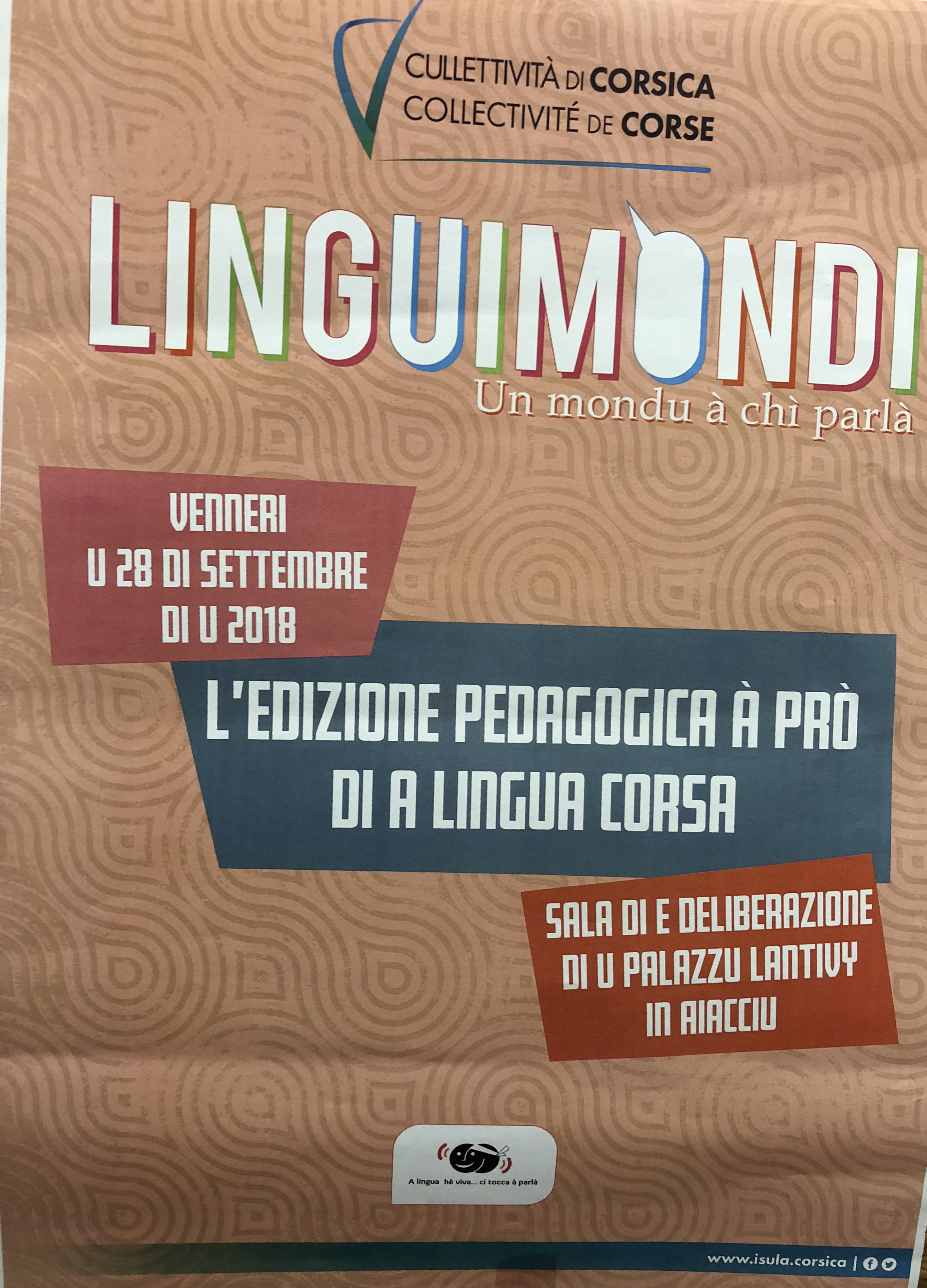 Linguimondi : scumparte e nostre sperienze è e nostre spertizie per ch'elle campinu e nostre lingue