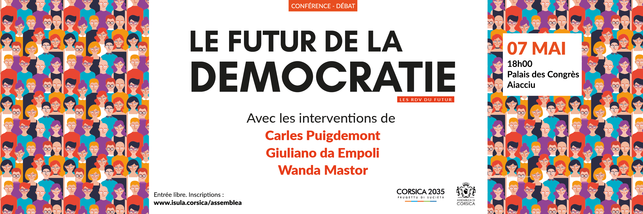 Le Futur de la Démocratie en débat le 7 mai à Aiacciu