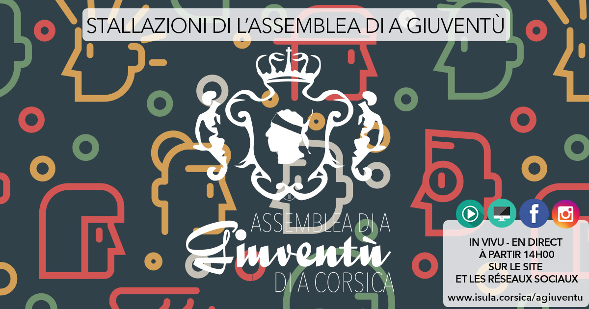 Installation de la seconde mandature de l'Assemblea di a Giuventù di a Corsica