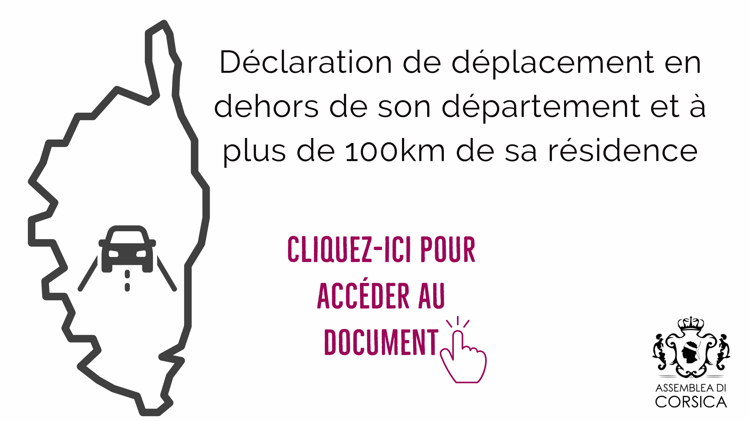 Déconfinement : Déclaration de déplacement