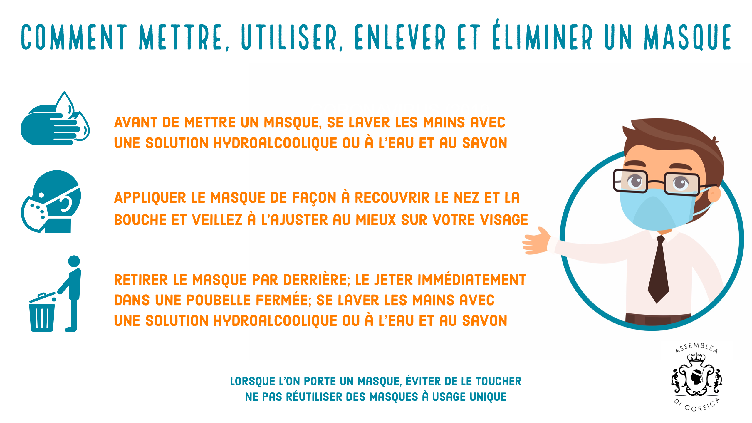 Comment utiliser un masque ? 