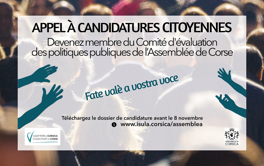 Devenez membre du Comité d'évaluation des politiques publiques Devenez membre du Comité d'évaluation des politiques publiques