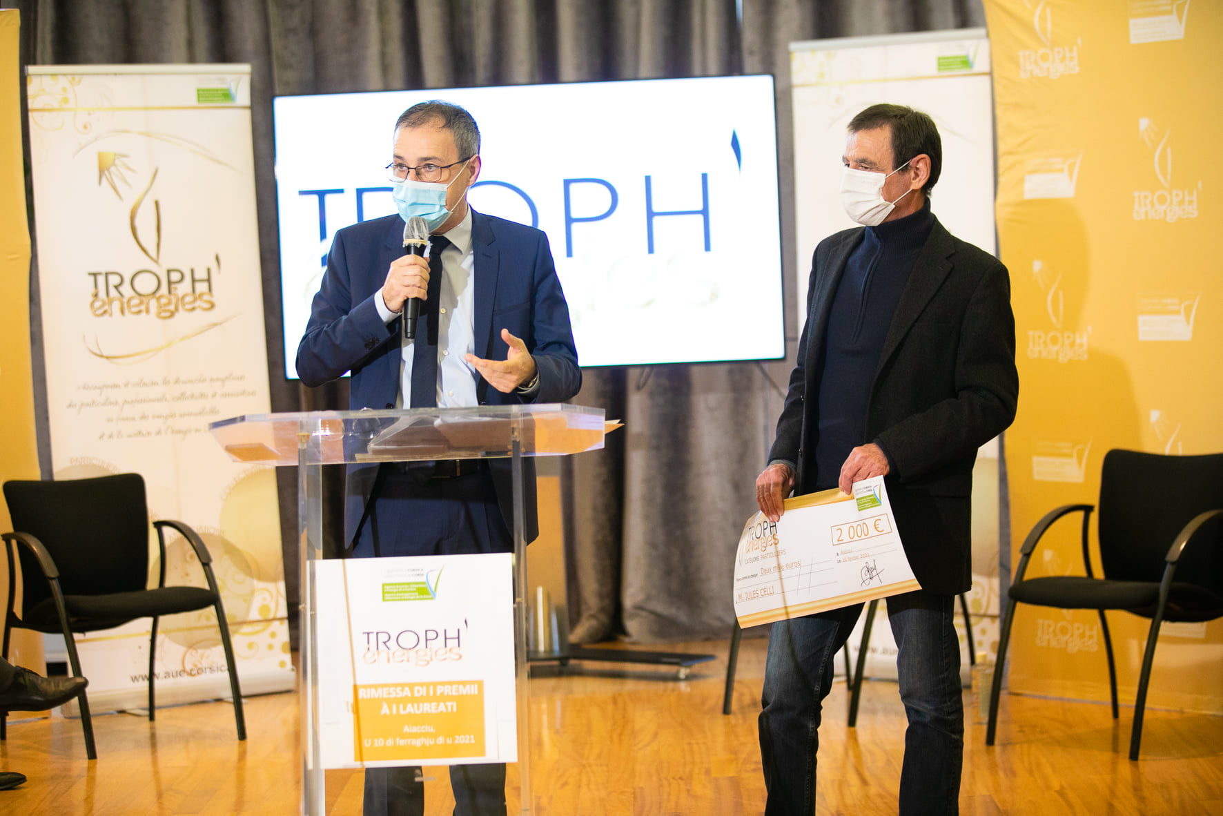Onze lauréats récompensés par les TROPH'énergies