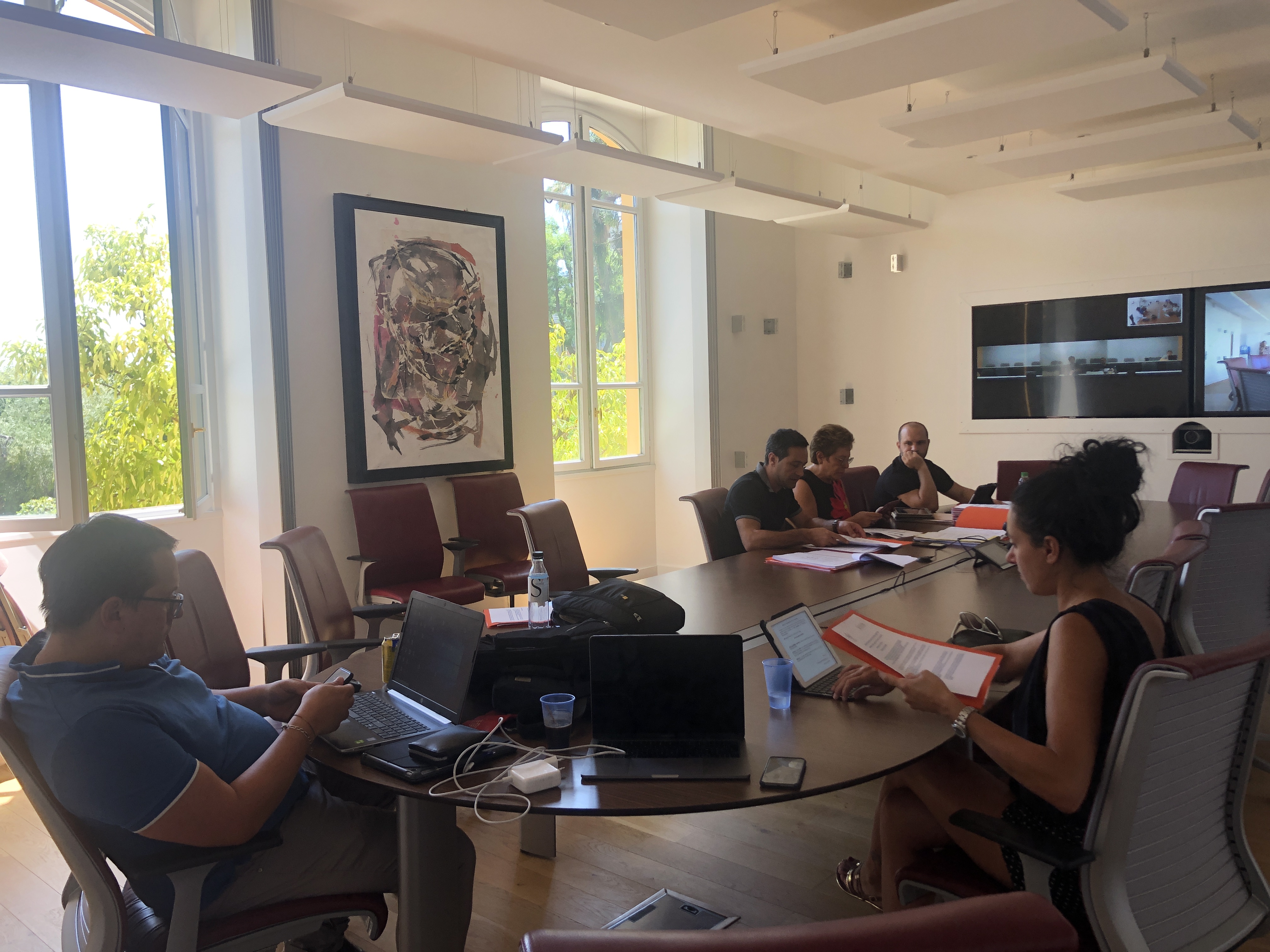 Réunion conjointe des Commissions, pour l’évolution statutaire de la Corse et des compétences législatives et réglementaires de l’Assemblée de Corse Réunion conjointe des Commissions, pour l’évolution statutaire de la Corse et des compétences législatives et réglementaires de l’Assemblée de Corse