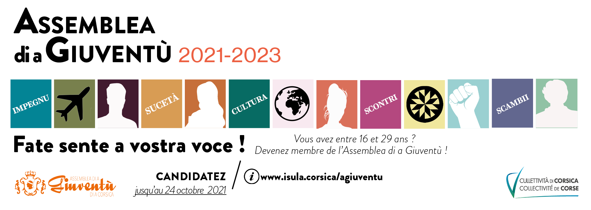 Rejoignez l’Assemblea di a Giuventù !