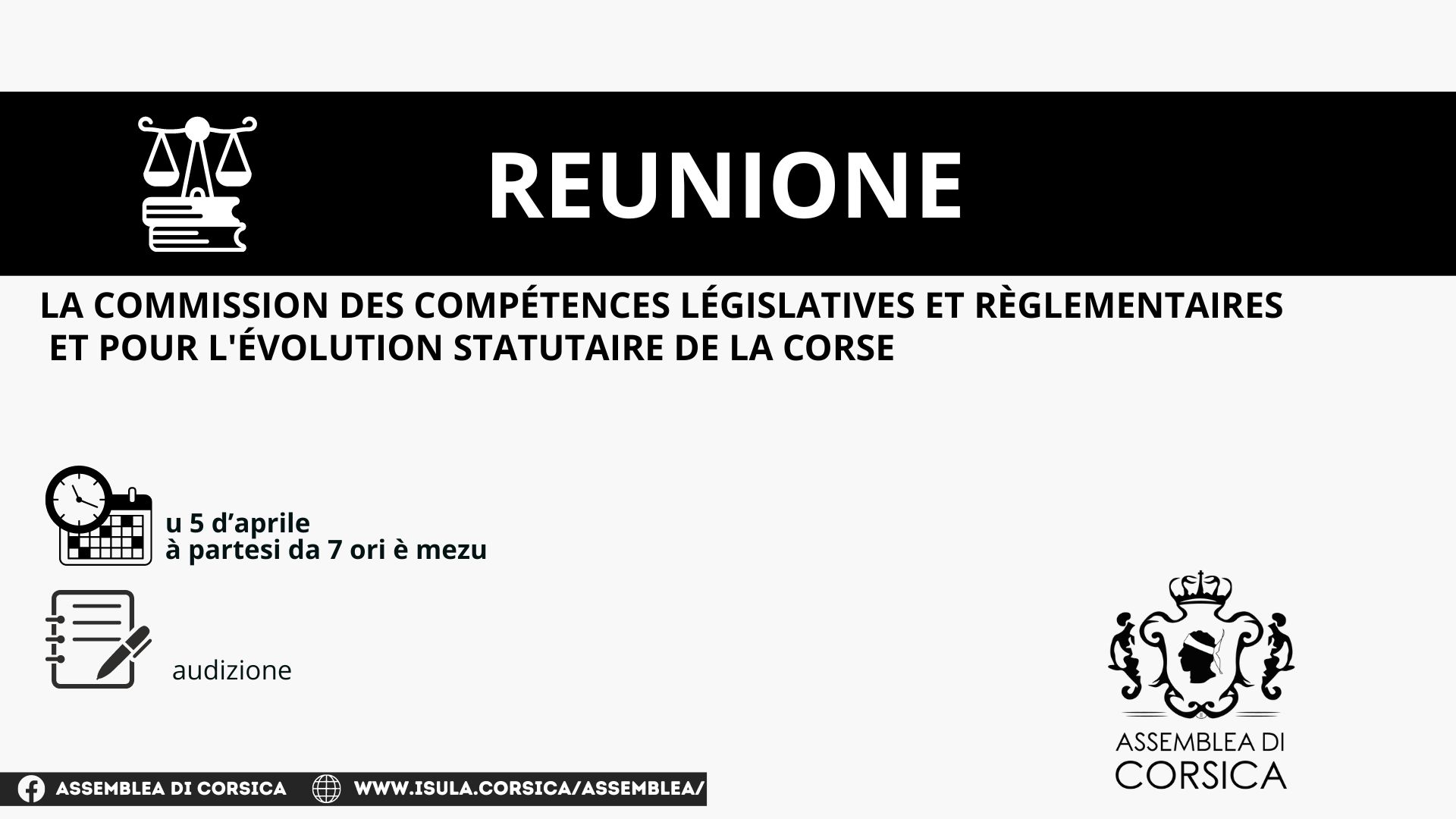 Commission des Compétences Législatives et Réglementaires et pour l’Evolution Statutaire de la Corse