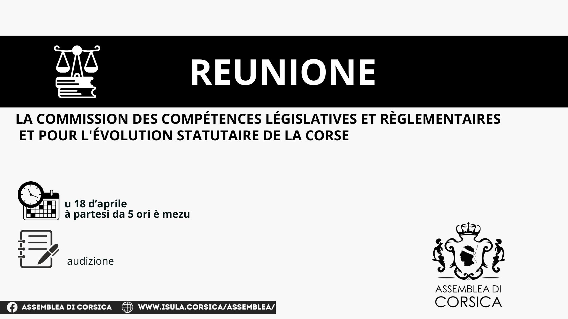 Commission des Compétences Législatives et Réglementaires et pour l’Evolution Statutaire de la Corse