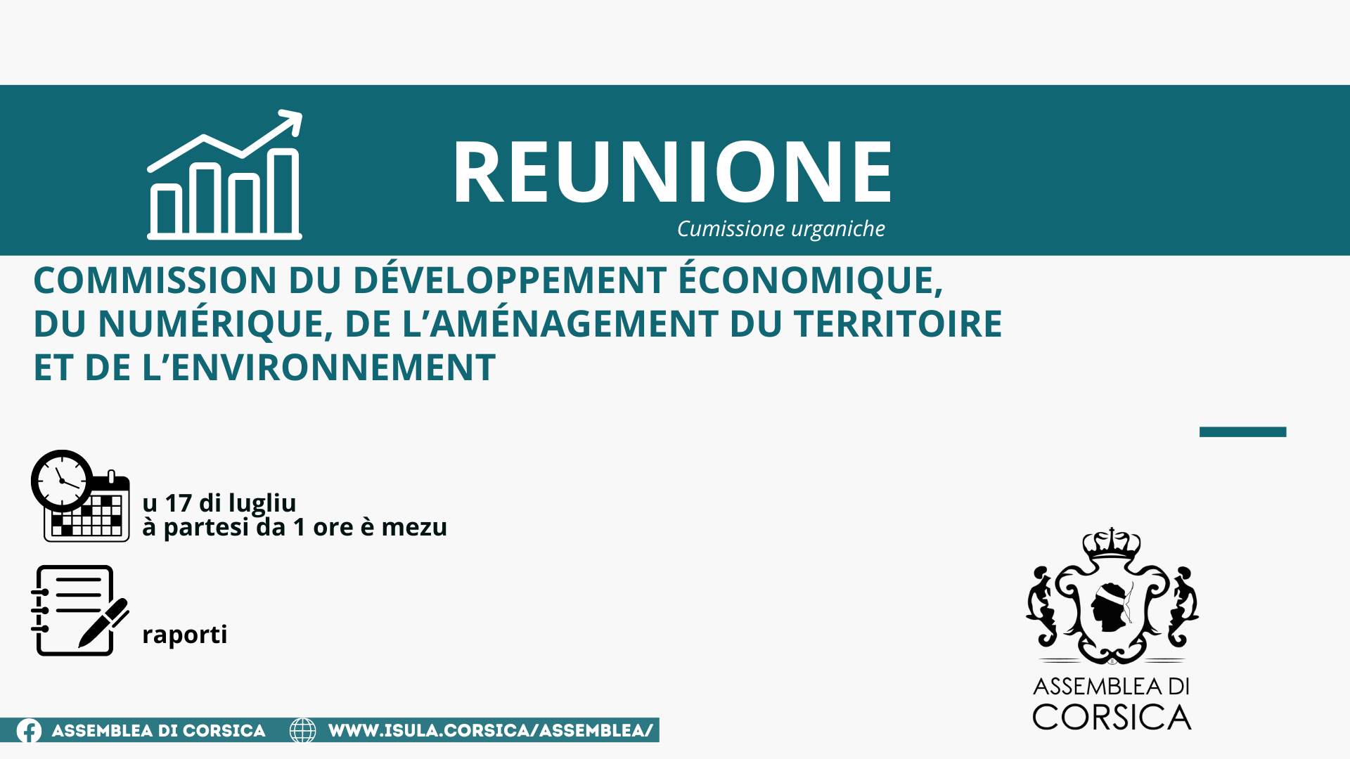 Commission du développement économique, du numérique, de l’aménagement du territoire et de l’environnement Commission du développement économique, du numérique, de l’aménagement du territoire et de l’environnement
