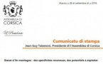 CP - STATUT D’ILE-MONTAGNE : DES SPÉCIFICITÉS RECONNUES, DES POTENTIELS À EXPLOITER
