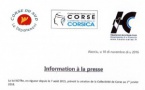 CP - COLLECTIVITÉ DE CORSE : DÉCLARATION COMMUNE DES 4 PRÉSIDENTS