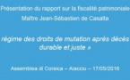 DP - Présentation du rapport sur la fiscalité du patrimoine