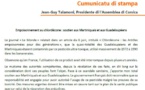 CP - Empoisonnement au chlordécone, soutien aux Martiniquais et aux Guadeloupéens