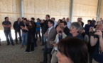 Discours : Inauguration d'un hangar photovoltaïque à Albertacce