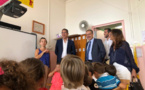 Rentrée scolaire à Bastia pour le Président de l'Assemblée de Corse Rentrée scolaire à Bastia pour le Président de l'Assemblée de Corse