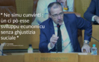 " Un ci pò esse sviluppu ecunomicu senza ghjustizia suciale" " Un ci pò esse sviluppu ecunomicu senza ghjustizia suciale"
