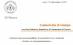 Communiqué de presse - Conférence sociale : pour une candidature de l’ensemble de la Corse à la démarche  « Territoire Zéro Chômeur de Longue Durée »