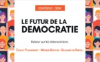 Retour sur la conférence-débat "Le futur de la démocratie"