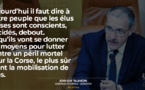 "Ùn si pò chjode l'ochji è ùn si pò stà zitti" | Discorsu di u Presidente di l'Assemblea