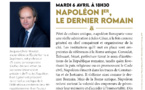 Voir ou revoir la conférence de Jacques-Olivier Boudon : "Napoléon Ier, le dernier Romain"