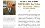 "Napoléon dans la littérature corse" : conférence d'Eugène Gherardi