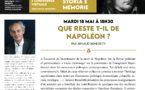 Que reste t-il de Napoléon ? : conférence d'Arnaud Benedetti