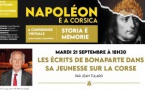 " Les écrits de Bonaparte dans sa jeunesse sur la Corse " : conférence de Jean TULARD 