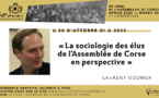 Laurent Godmer poursuit le cycle de conférences consacré aux 40 ans de l'Assemblea di Corsica 